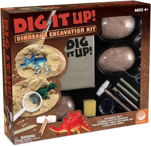 MindWare Dig It Up Dinosaur Excavation Kit