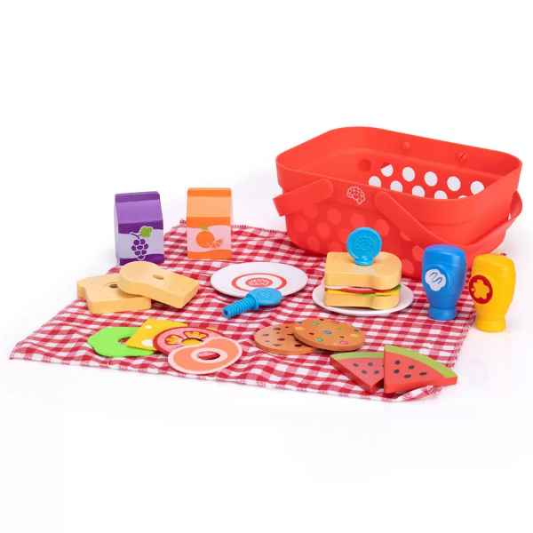 Children's toy picnic basket online