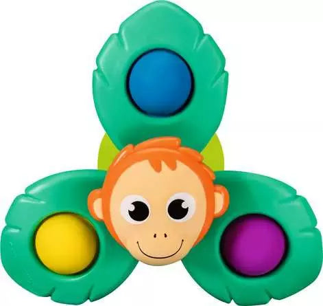 Spin & Pop: Monkey Baby and Toddler Travel Toy