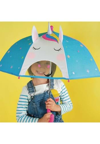 Colour Changing 3D Umbrella - Rainbow Unicorn