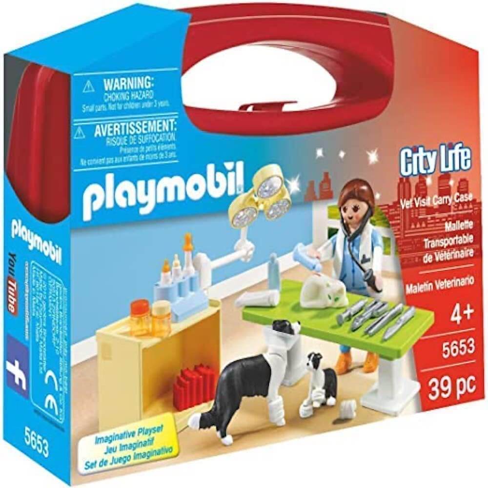 Playmobil Vet Visit Carry Case