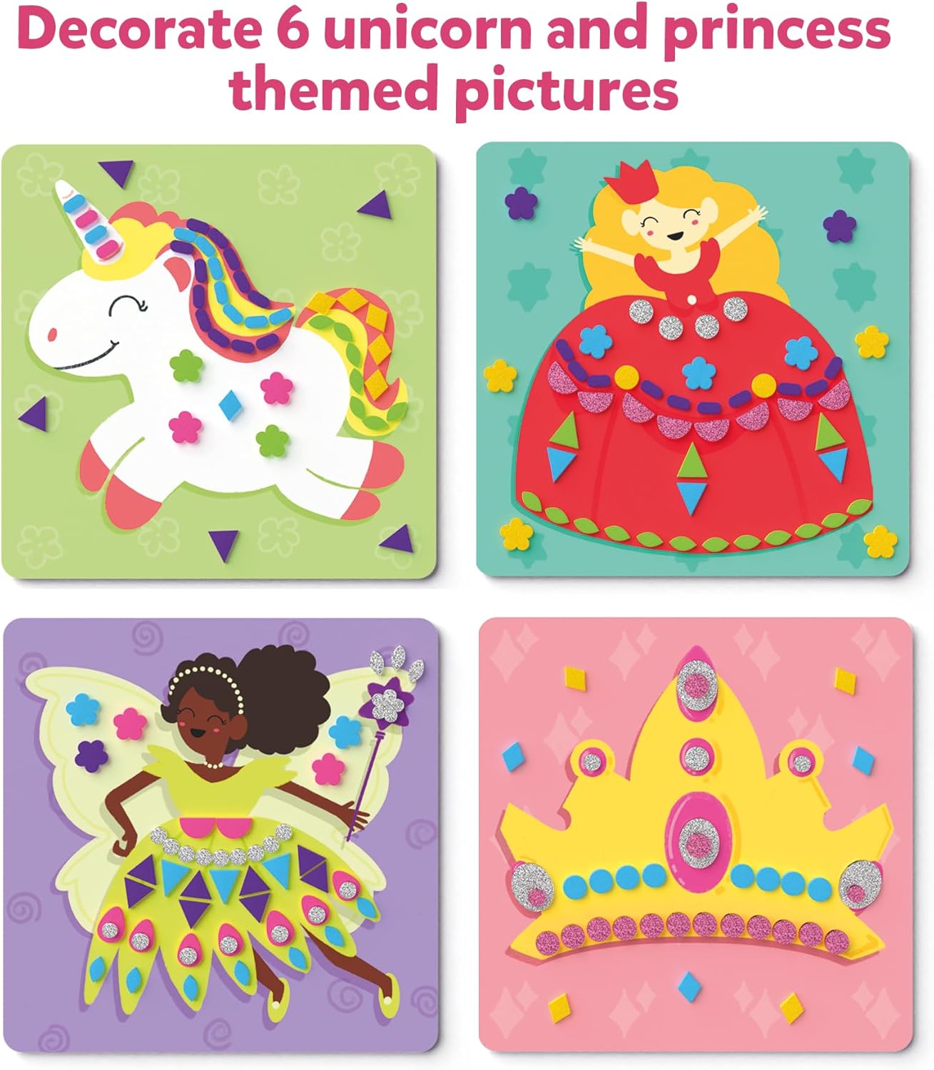 Fun with Foam Unicorns & Princesses