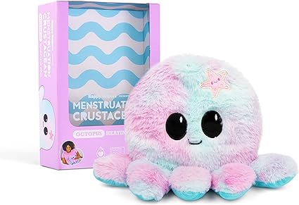 Menstruation Crustacean Happy Helpers Octopus Heating Pad