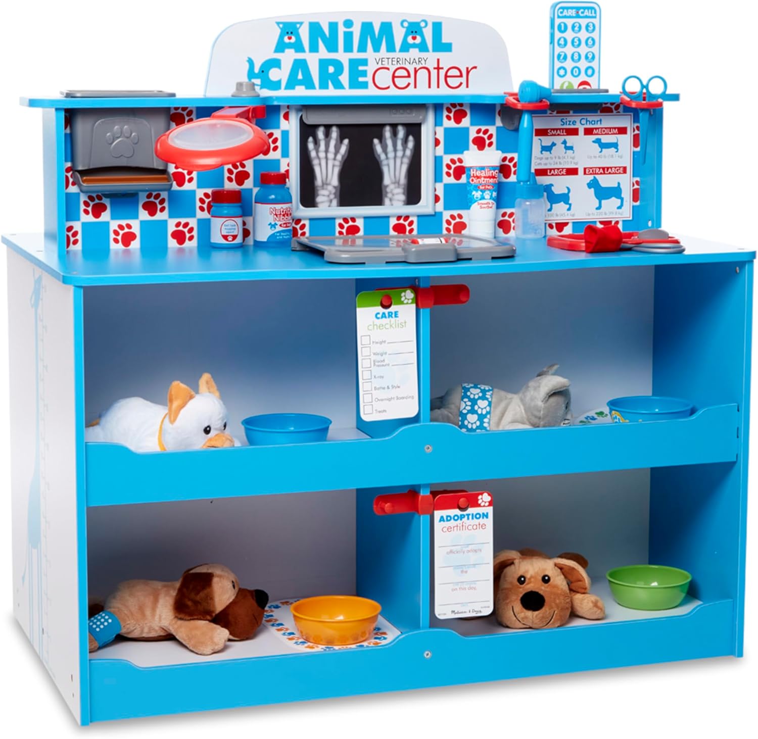 Melissa & Doug Wooden Animal Care Vet Activity Centre