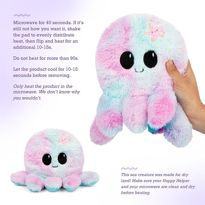 Menstruation Crustacean Happy Helpers Octopus Heating Pad