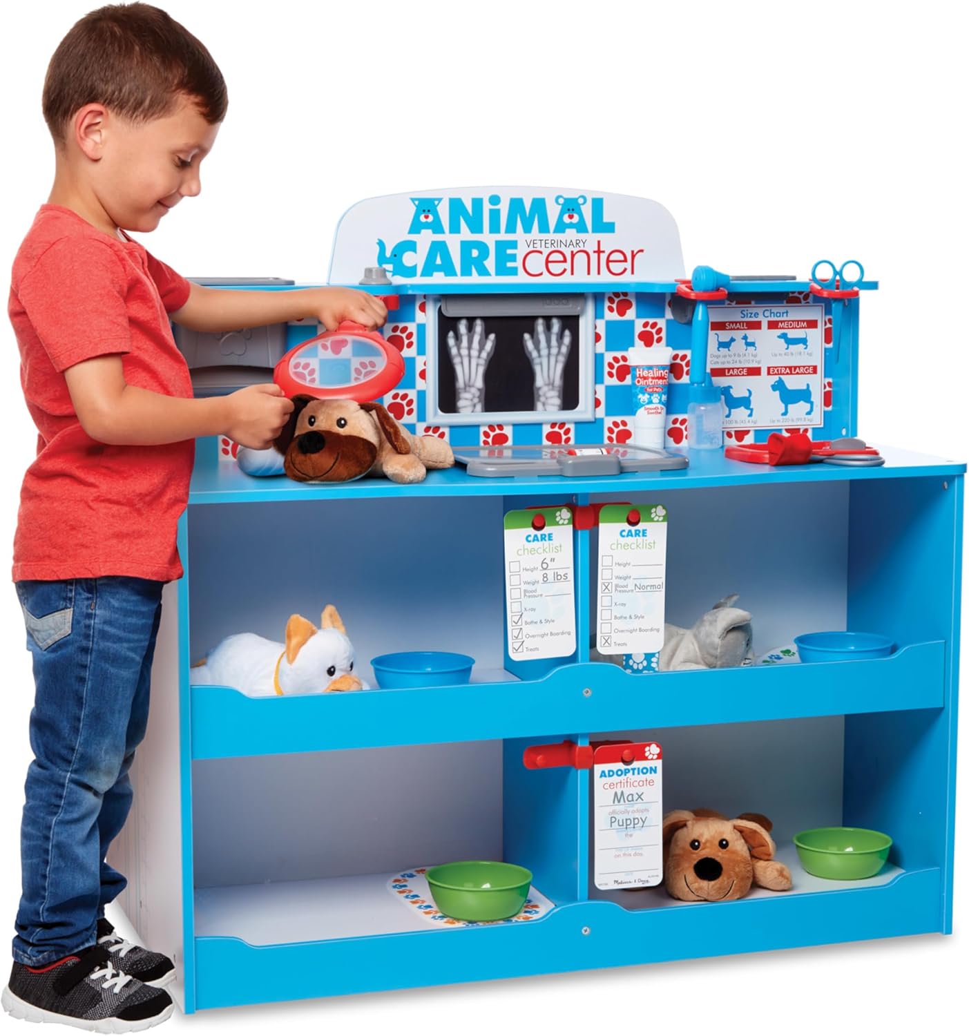 Melissa & Doug Wooden Animal Care Vet Activity Centre