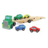 Car Transporter Wooden Toy Truck and Cars Set Melissa & Doug