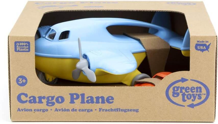 Cargo Plane Blue - Green Toys