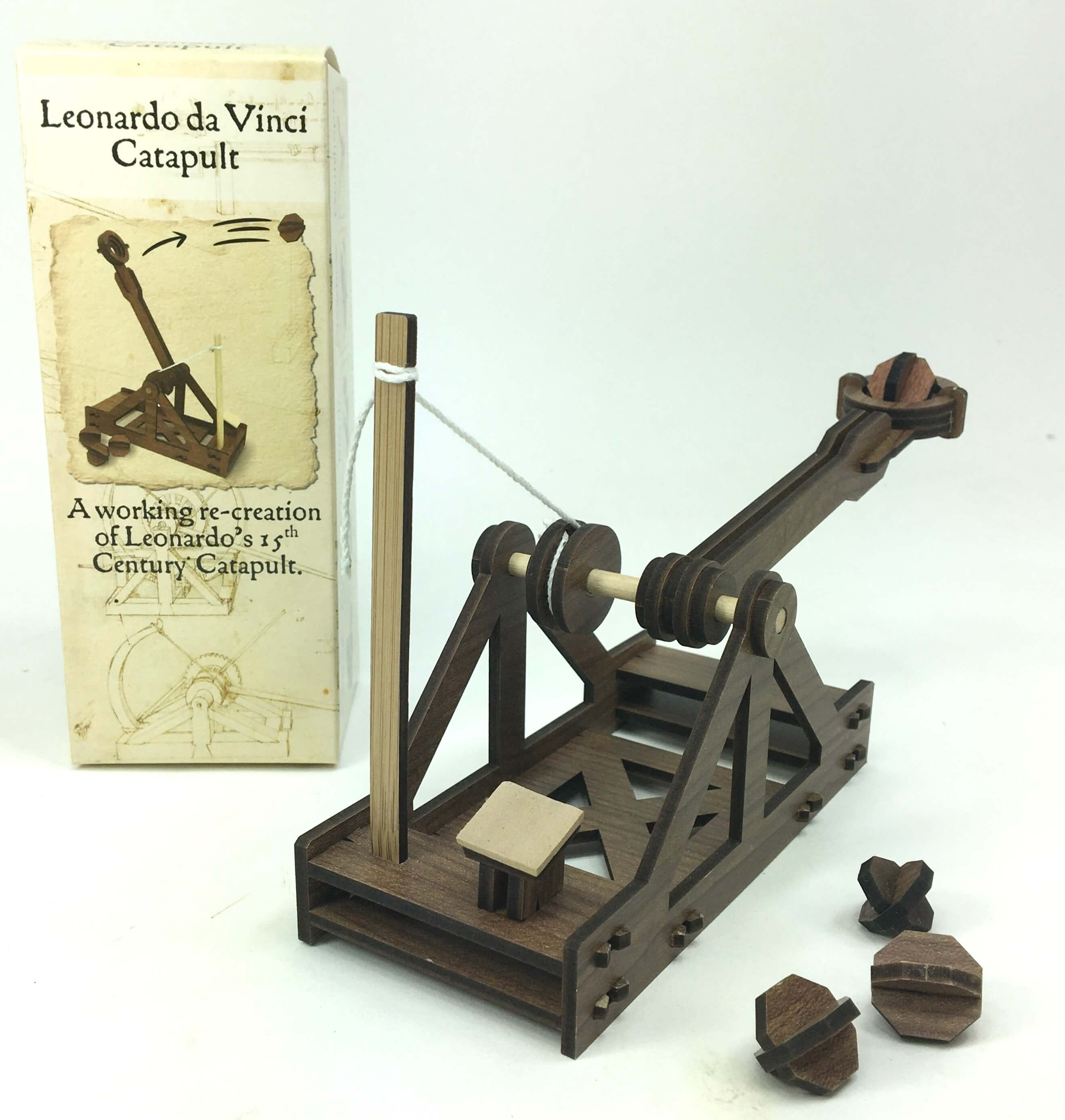 Mini Leonardo Da Vinci Catapult