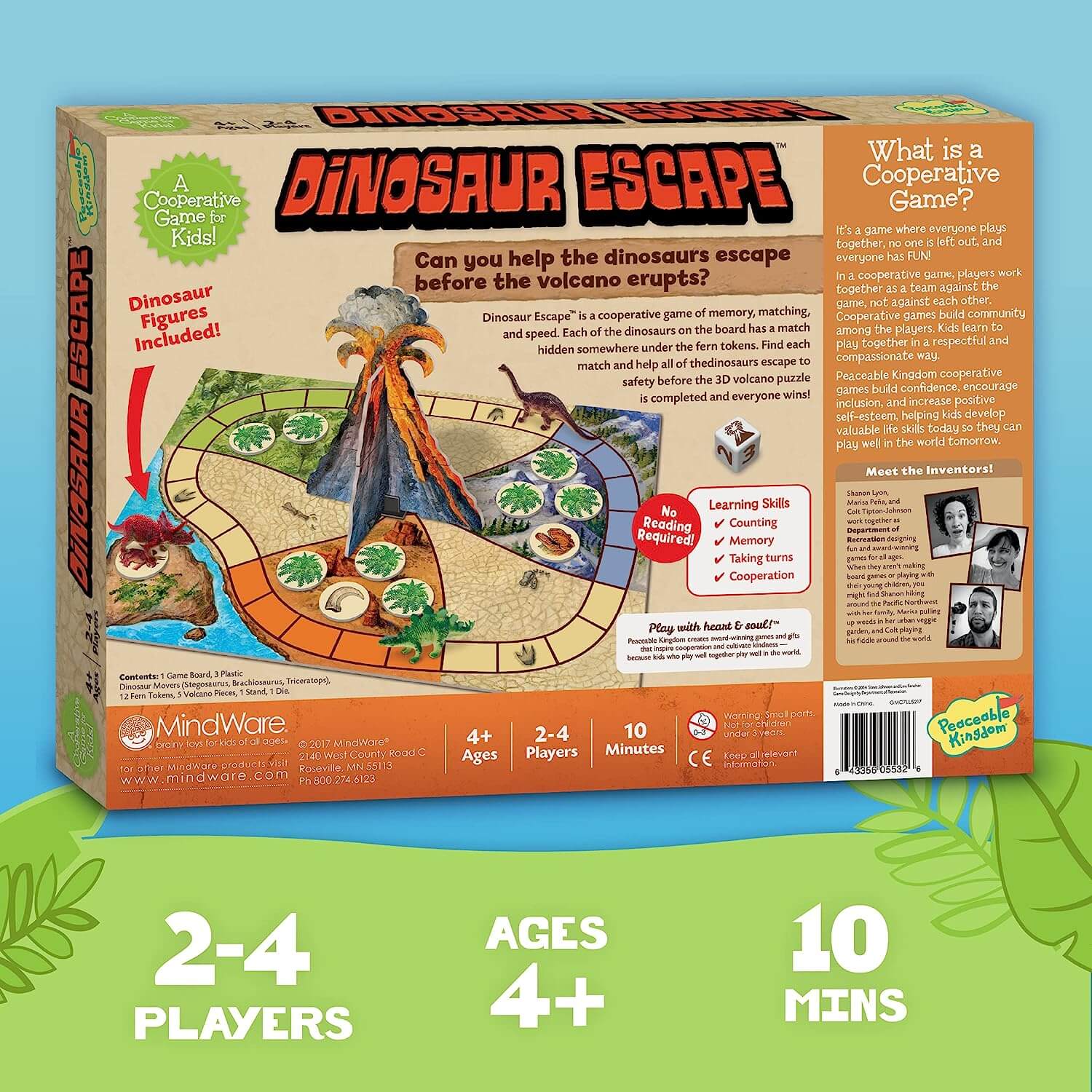 Dinosaur Escape Award Winning Cooperative