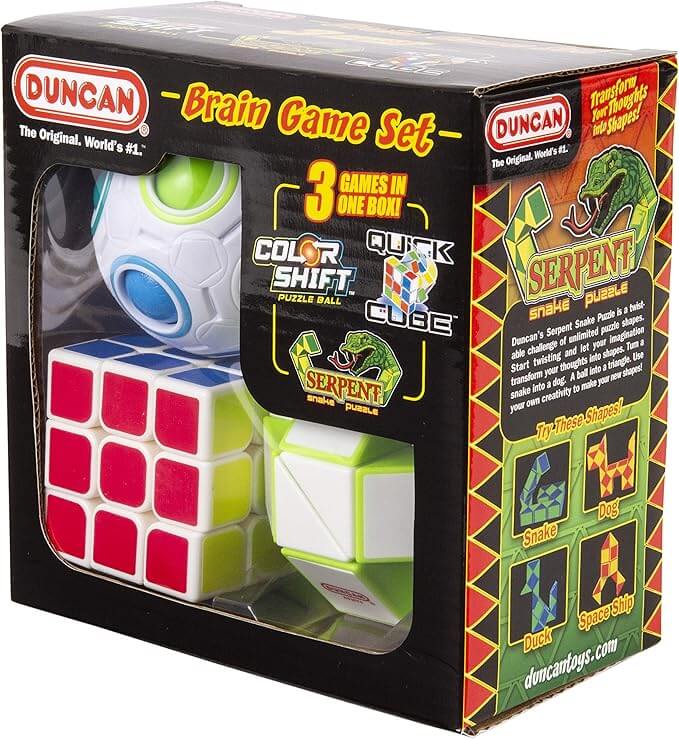 Duncan Brain Game Set 3 Games In One Box