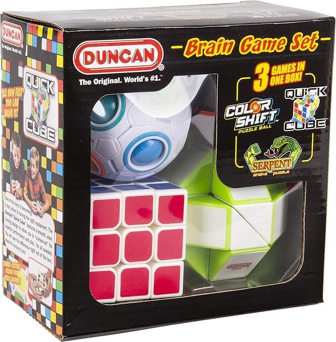 Duncan Brain Game Set 3 Games In One Box