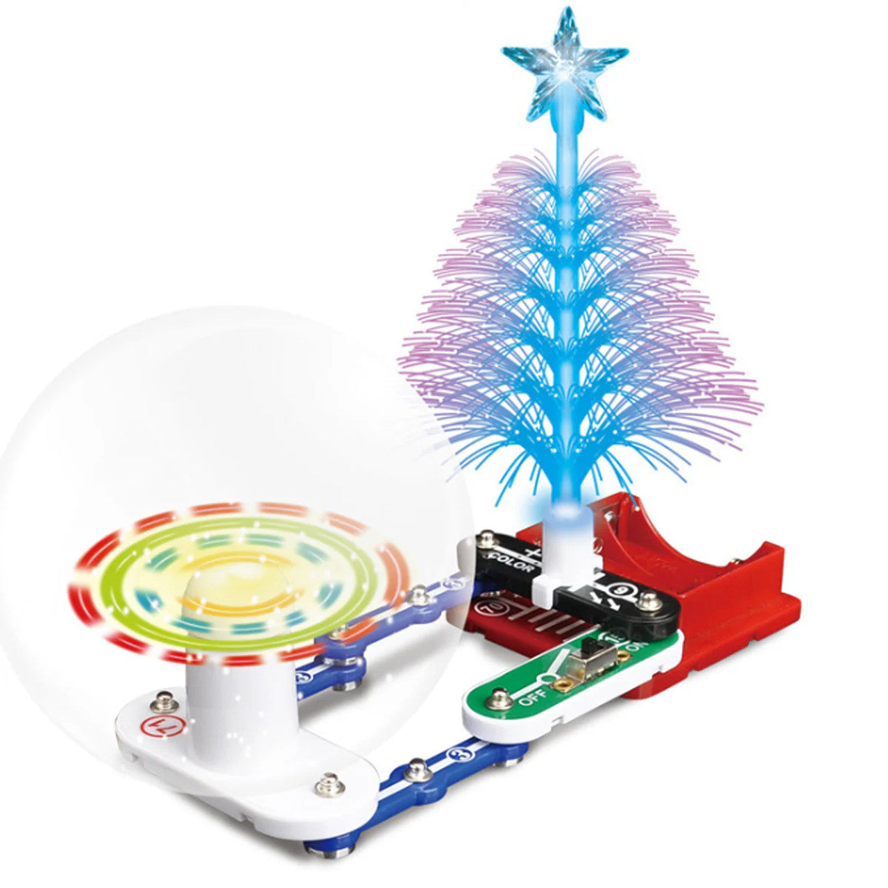 Snap Circuits Christmas Tree Light