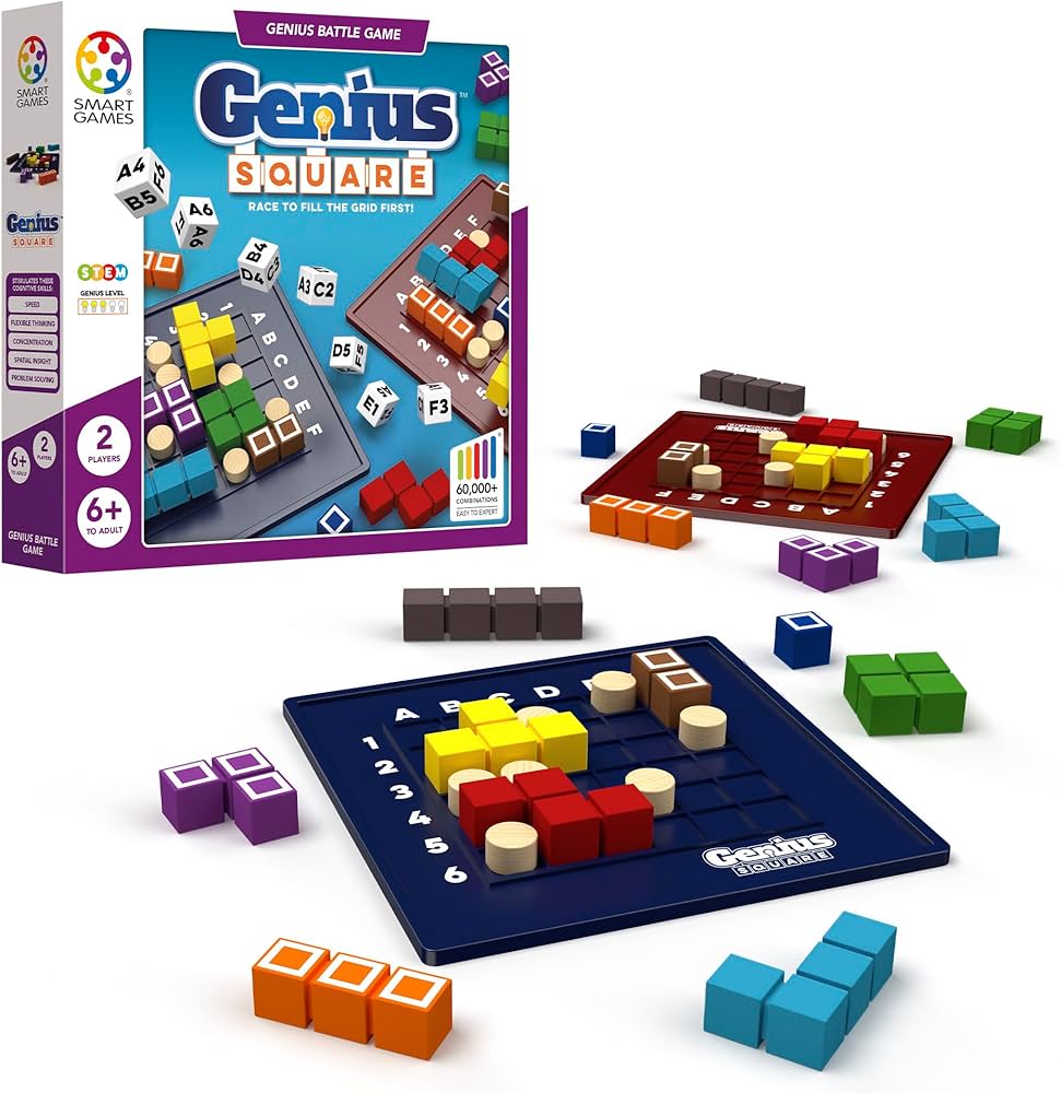 The Genius Square STEM Puzzle Game