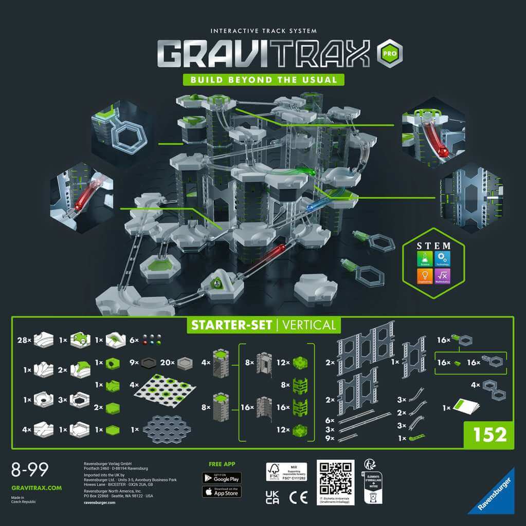 GraviTrax PRO Starter Set Vertical