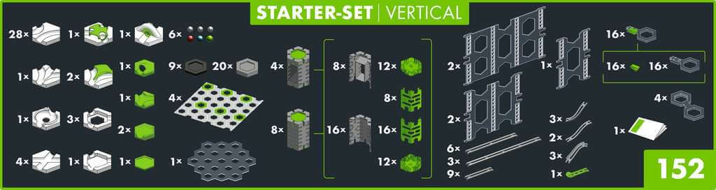 GraviTrax PRO Starter Set Vertical