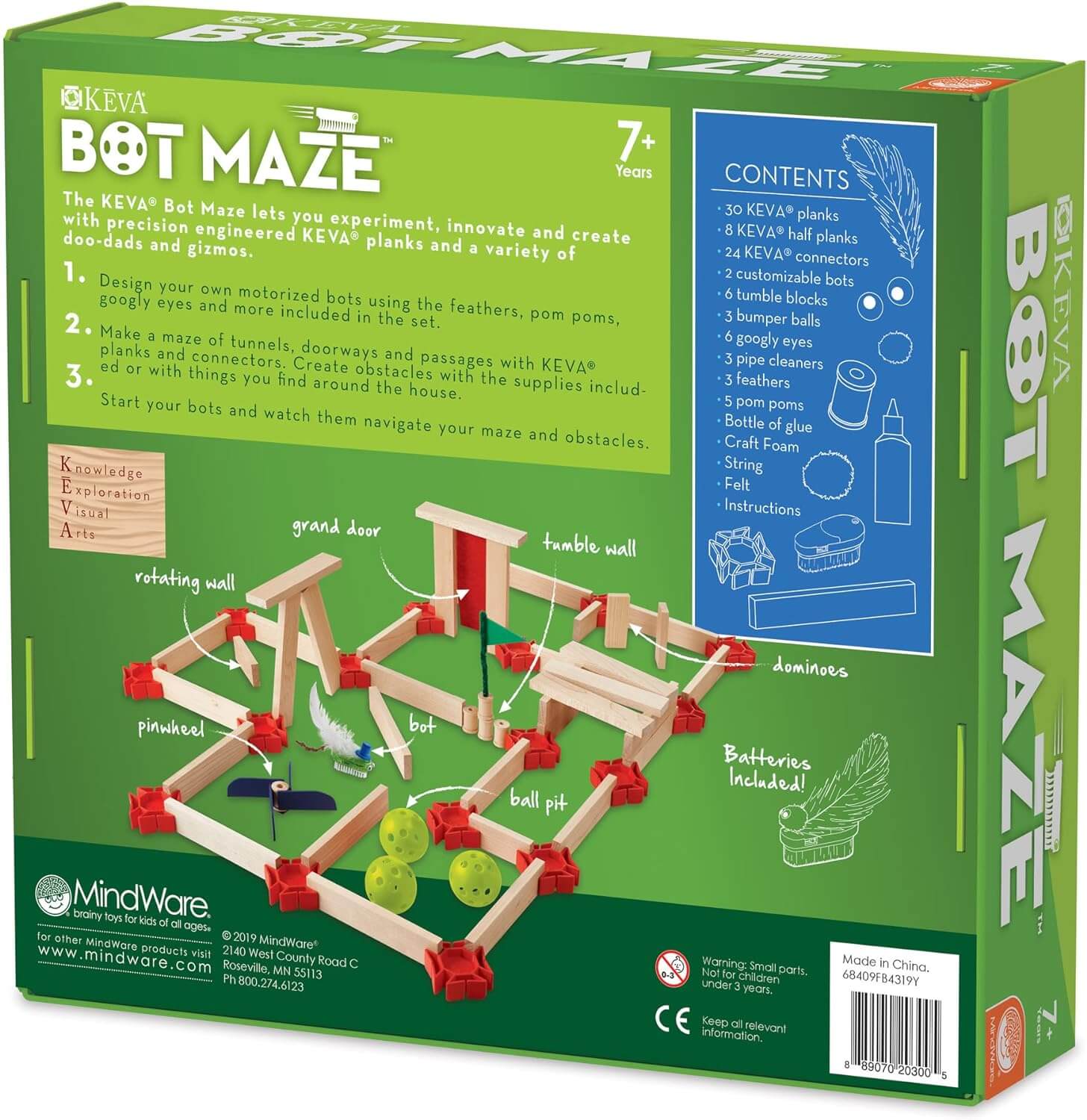 KEVA MAKER BOT MAZE