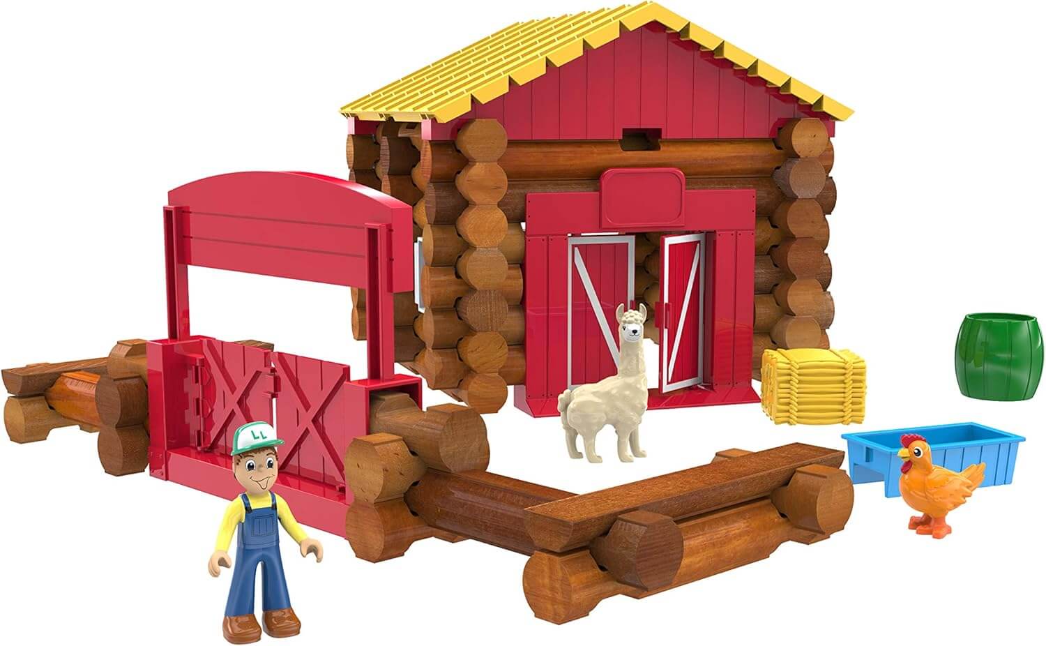 Lincoln Logs Fun on the Farm Building  Set