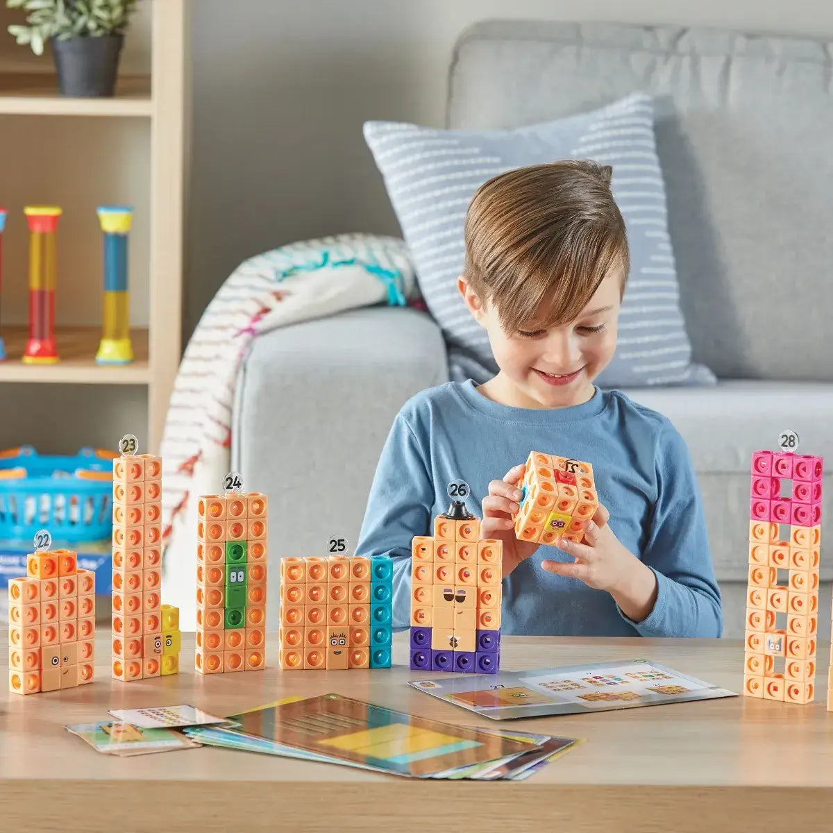 MathLink® Cubes Numberblocks® 21-30 Activity Set