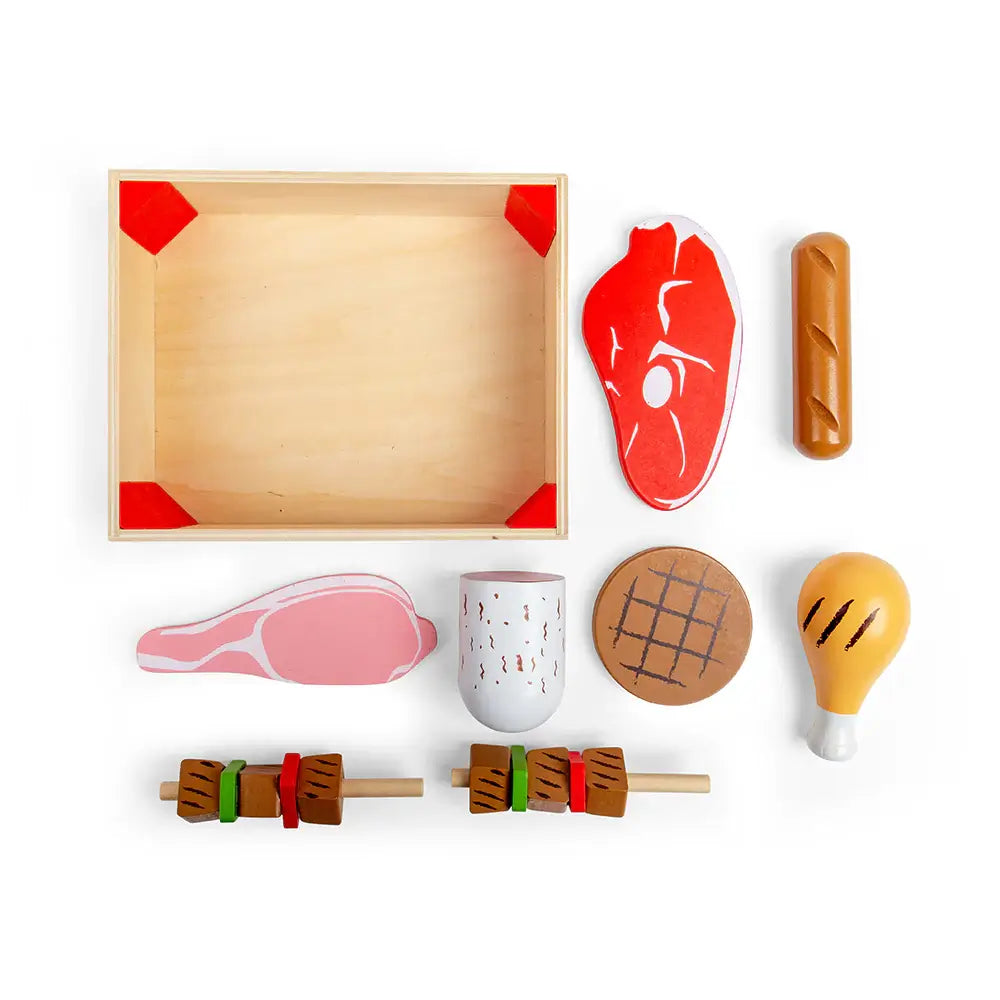 Meat Crate Wooden Play Food