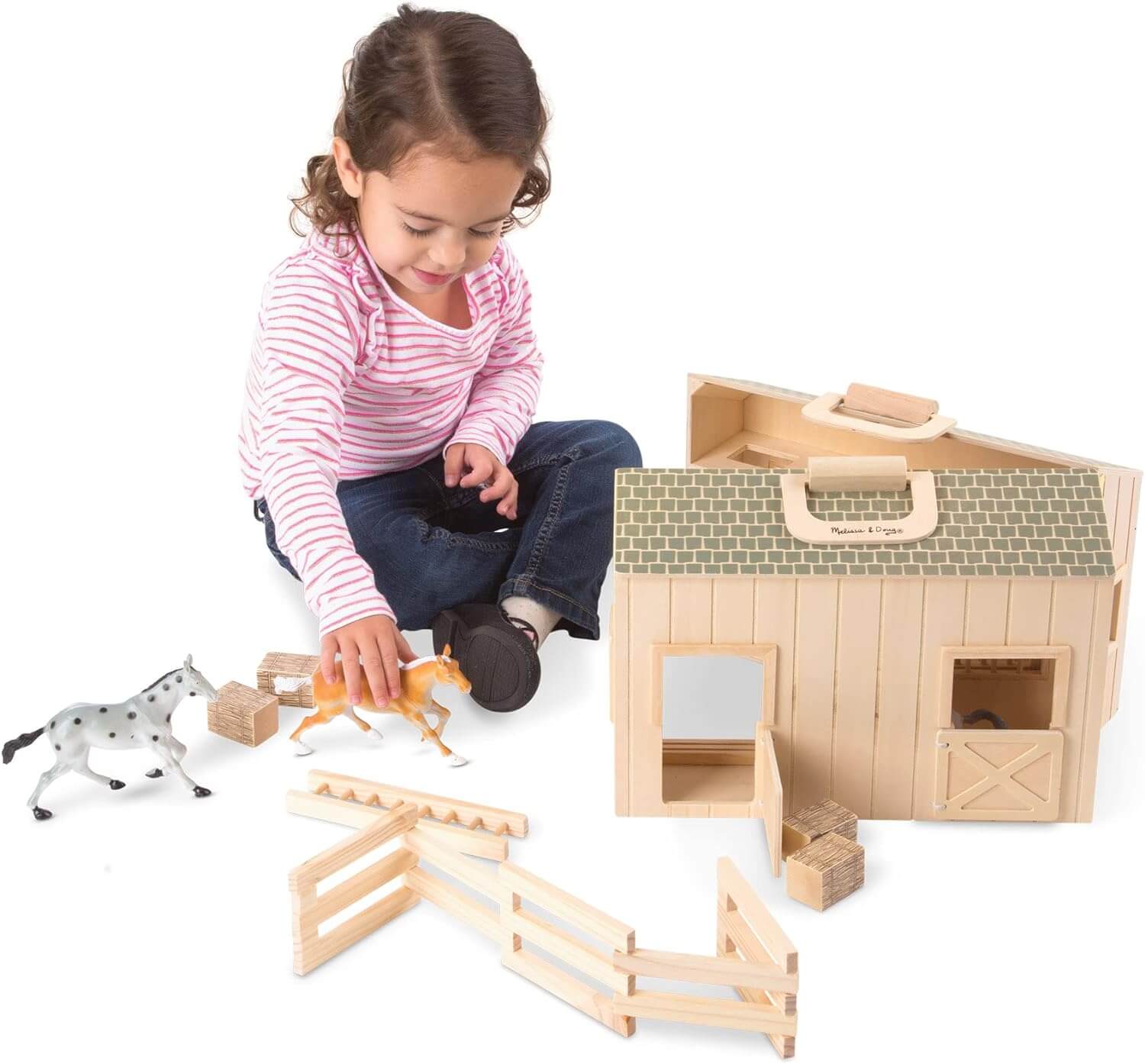 Fold & Go Stable Melissa & Doug