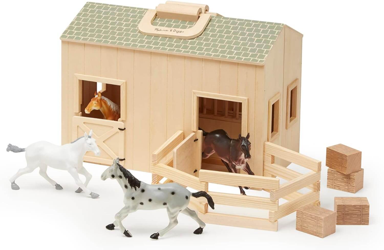 Fold & Go Stable Melissa & Doug