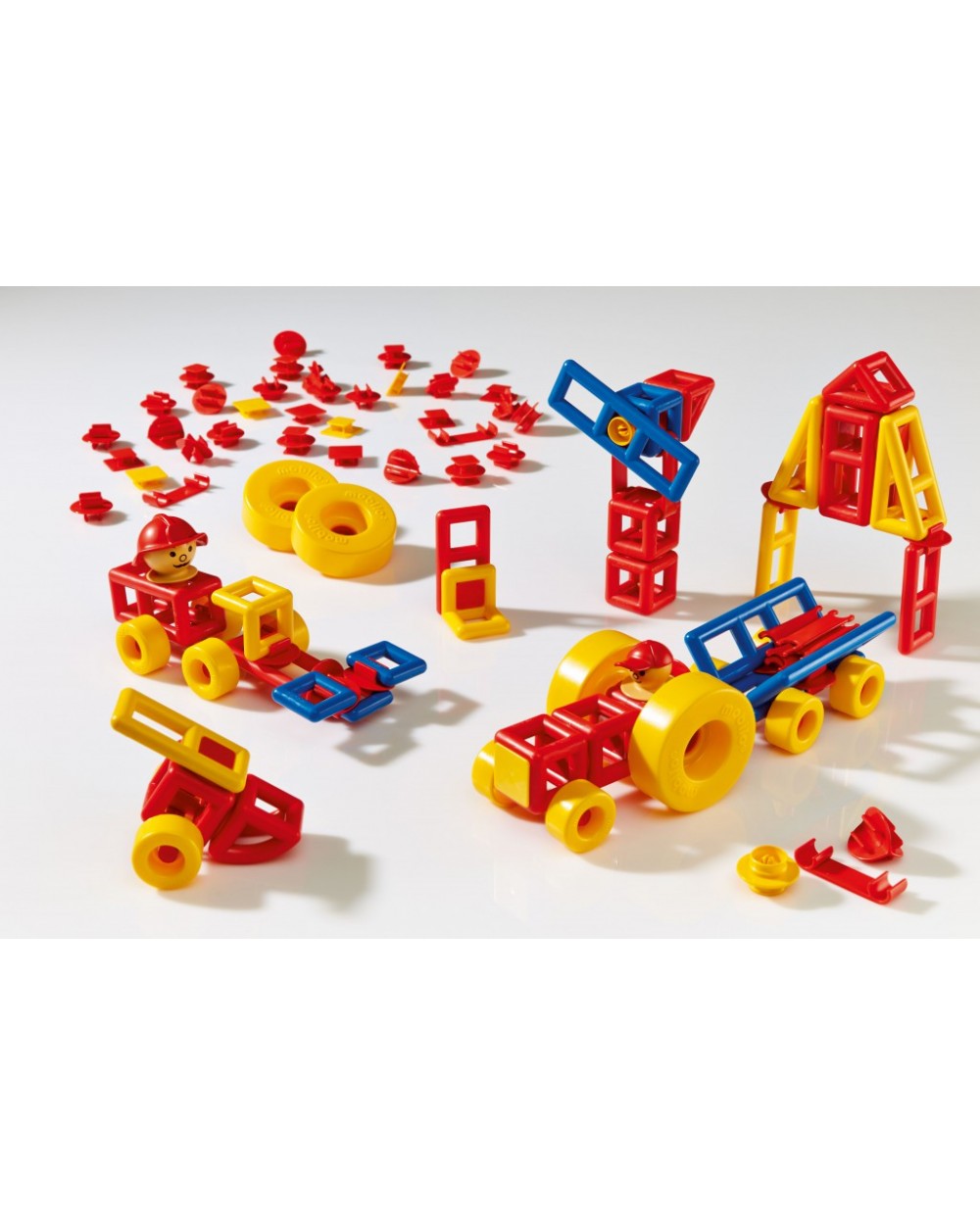 Mobilo Standard Set with extra wheels - 120 Pieces