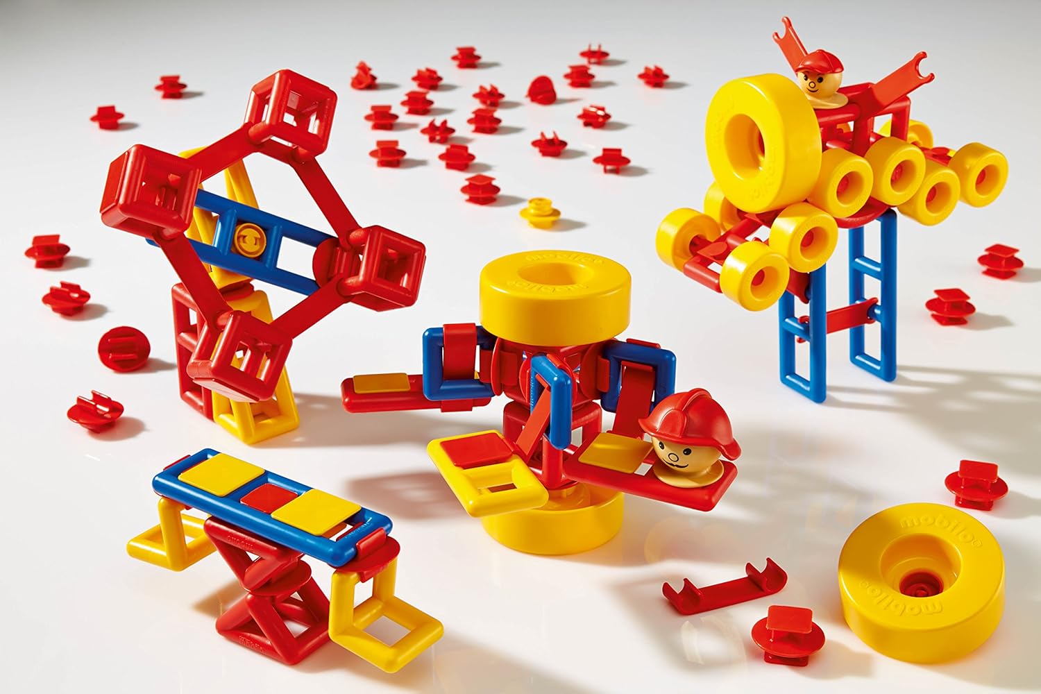 Mobilo Standard Set with extra wheels - 120 Pieces