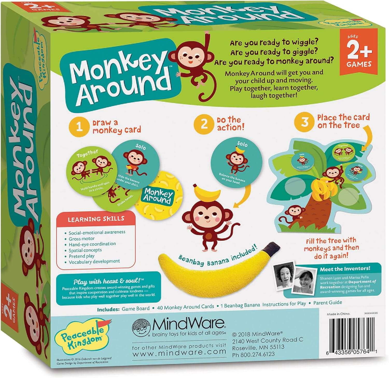 Monkey Around First Game for Toddlers Interactive Play with Parent Age