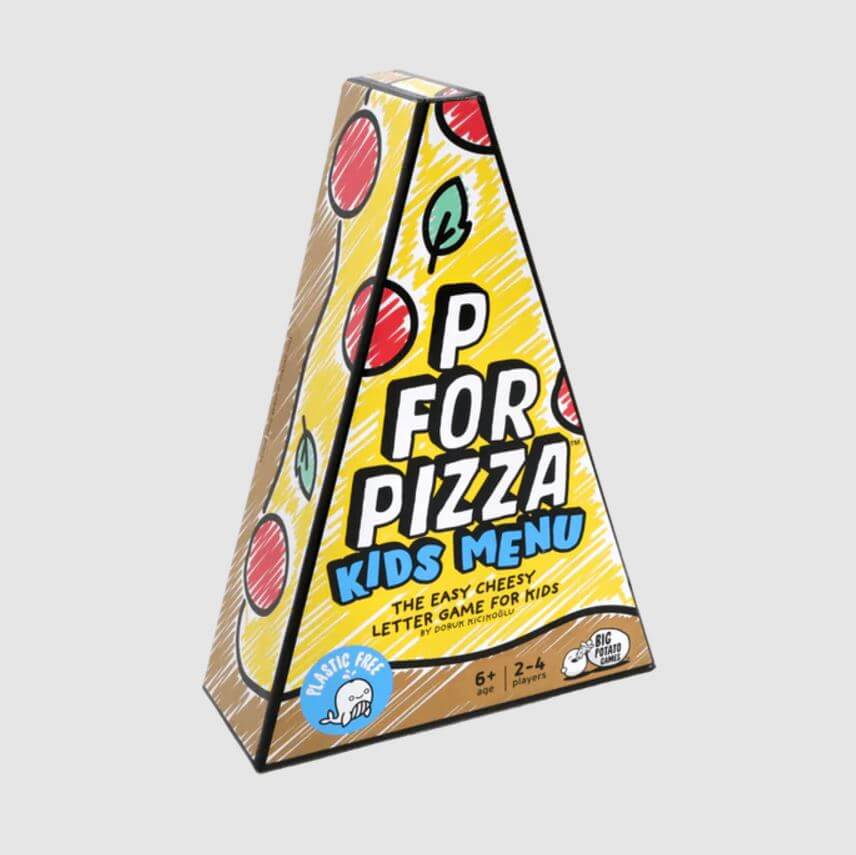 P For Pizza Kids Menu - The Fast-Paced Family Game