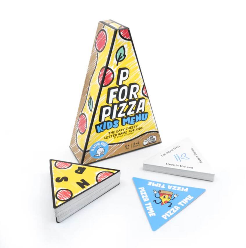 P For Pizza Kids Menu - The Fast-Paced Family Game