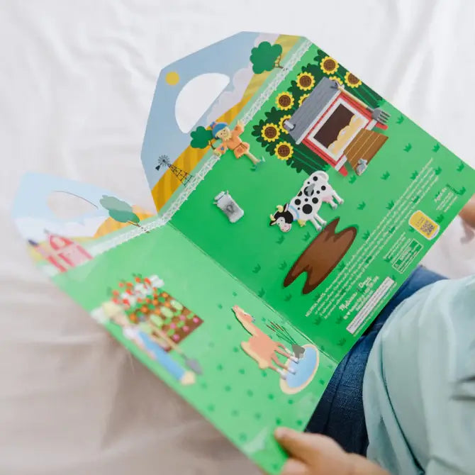 Reusable Puffy Stickers Farm - Melissa & Doug