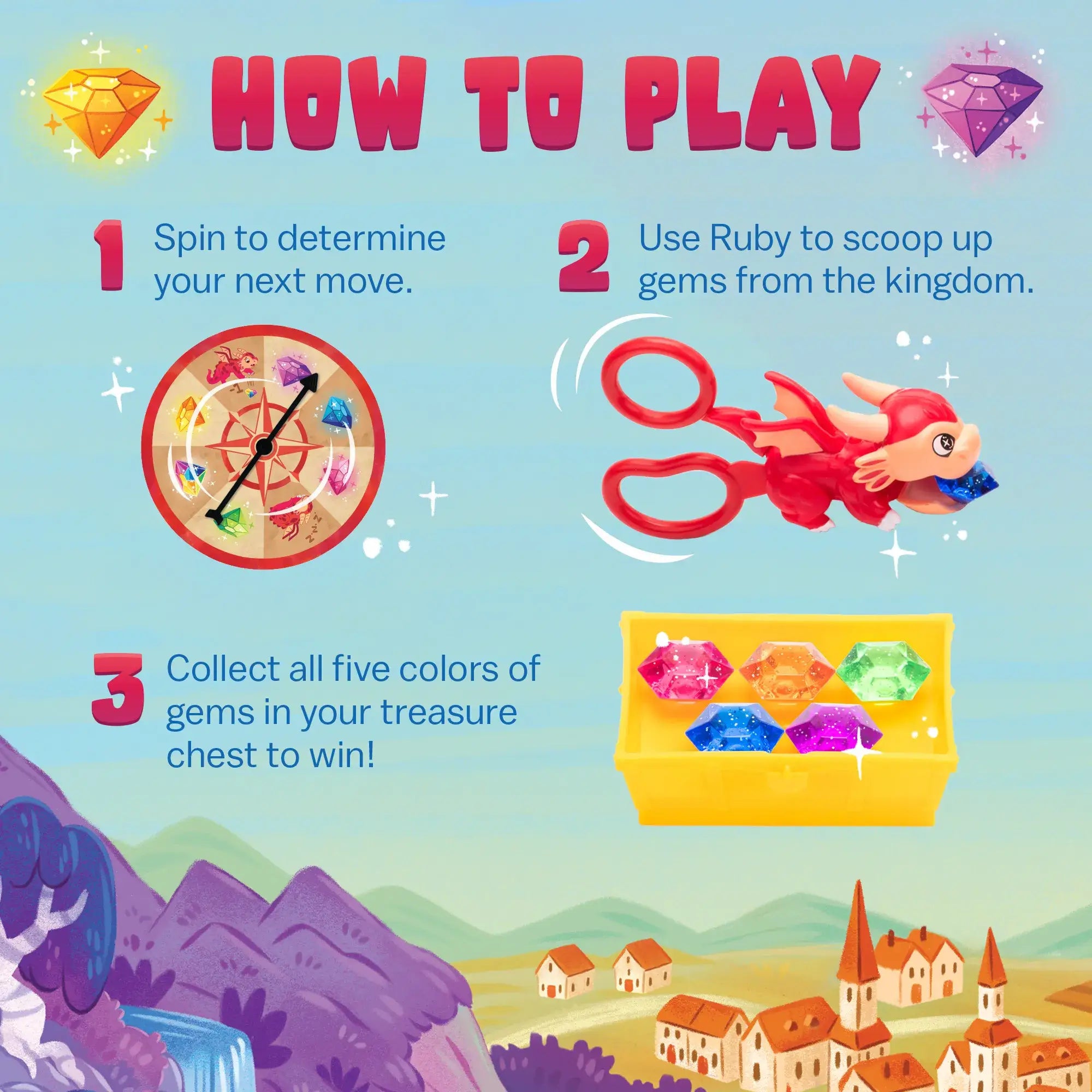 Ruby's Gem Quest The Soarin' Scissor Skills Game