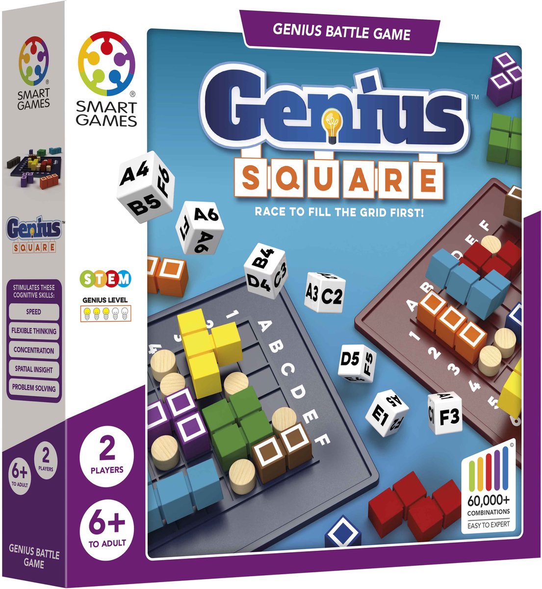 The Genius Square STEM Puzzle Game