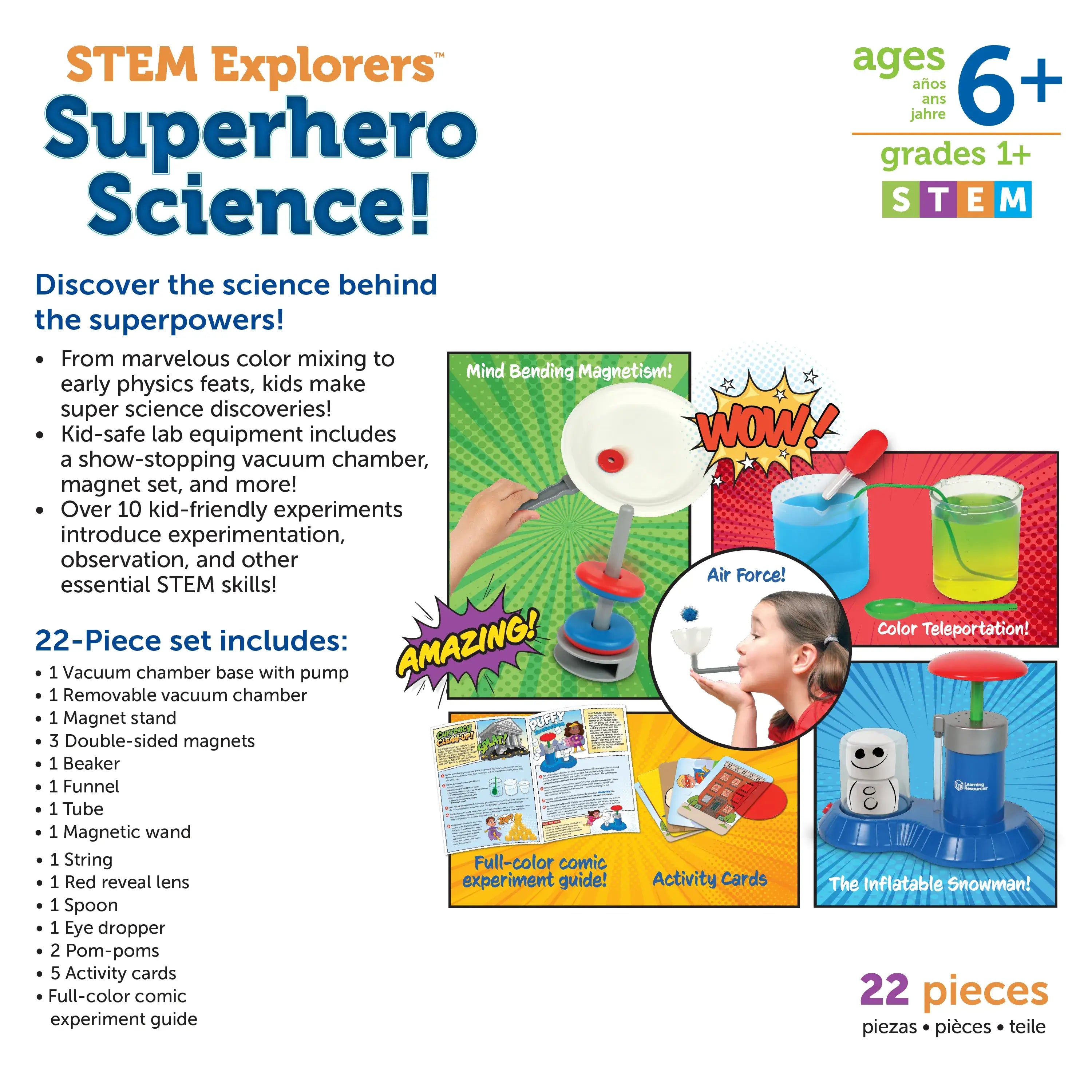 STEM Explorers™ Super Hero Science Set