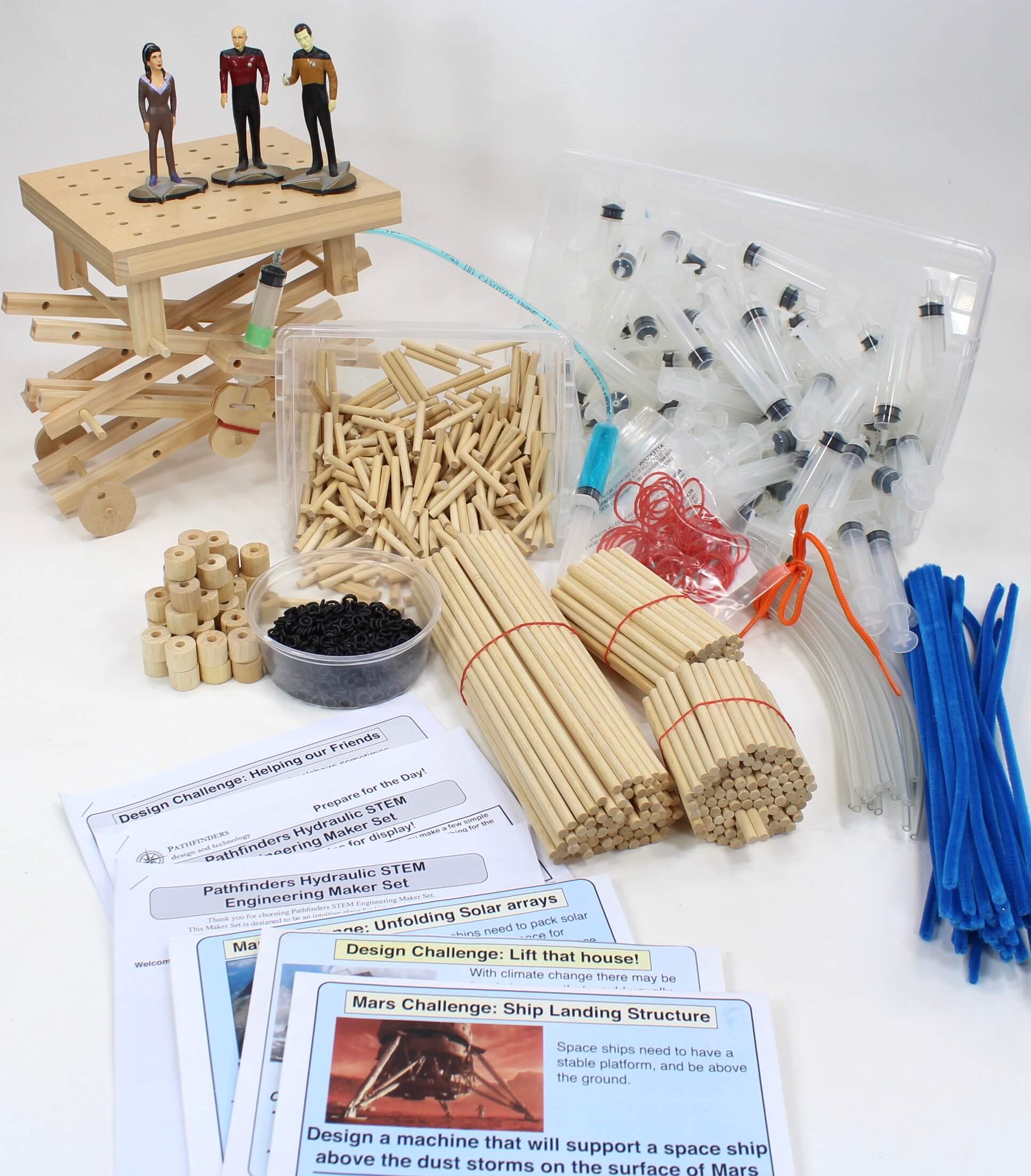 STEM Hydraulics Maker Class Set