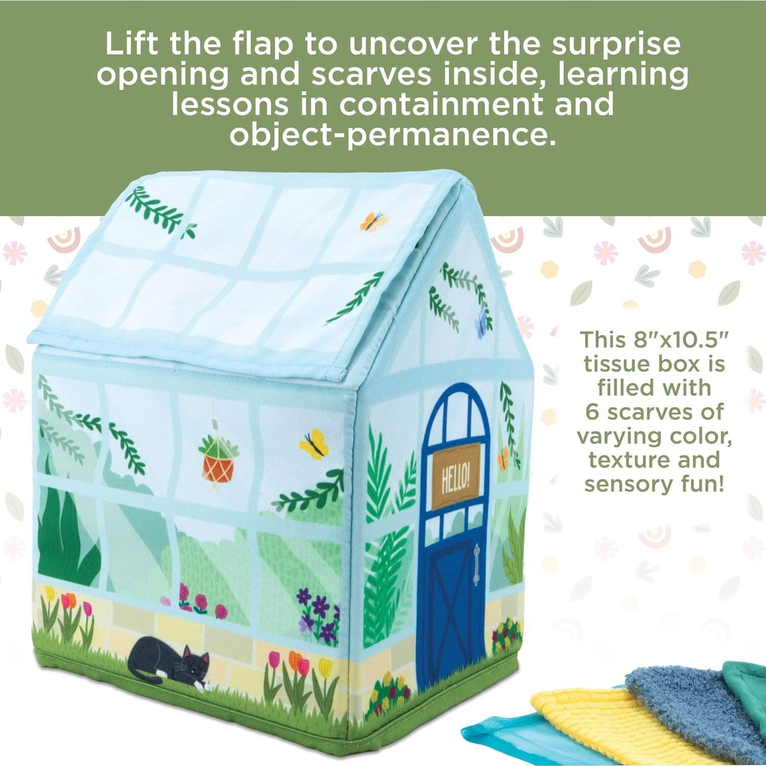 Sensory Sprouts Tissue Scarf Box