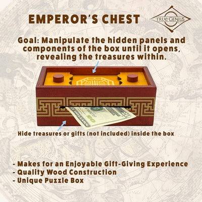 True Genius - Emperor's Chest - Puzzle Box