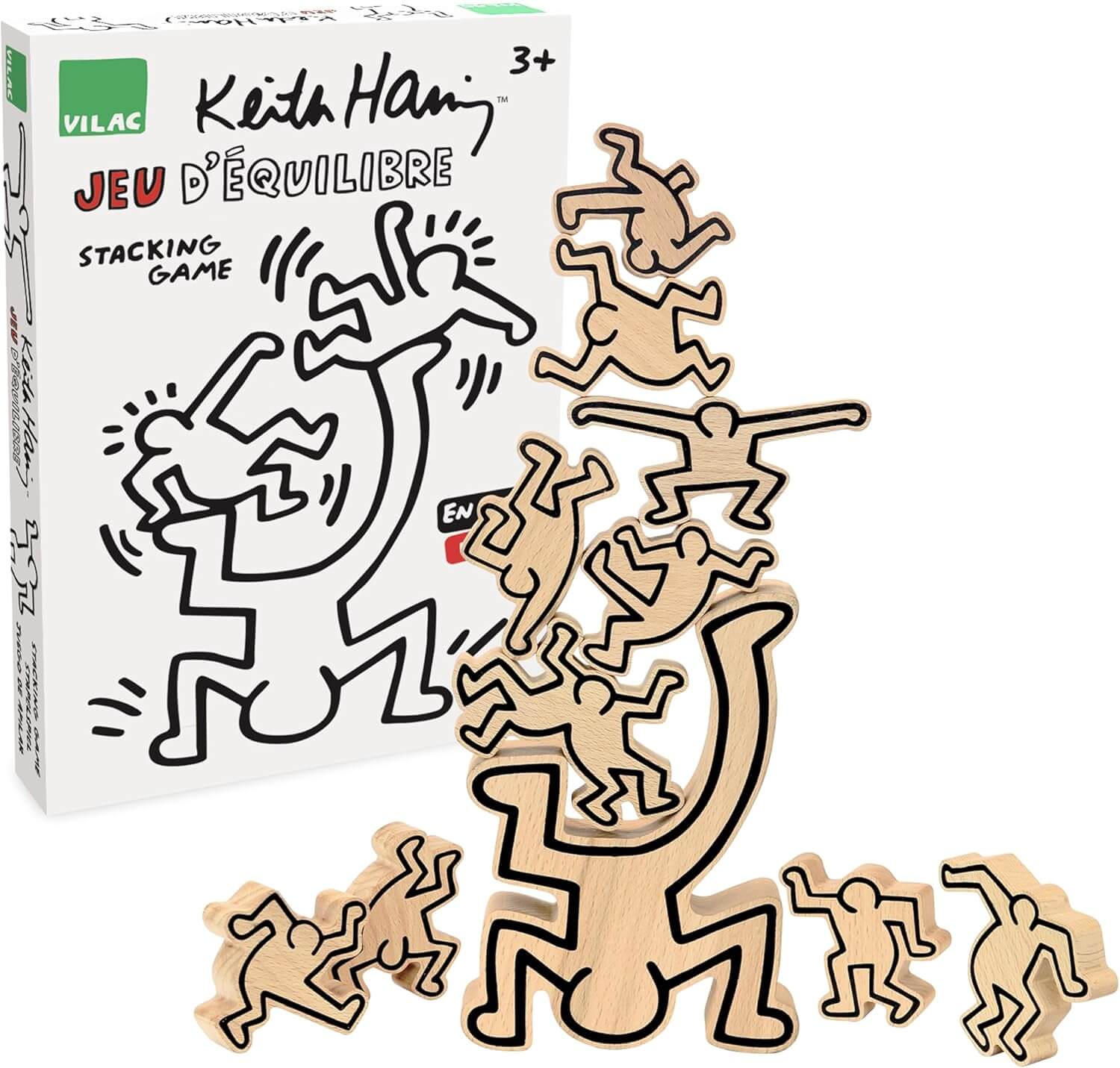 Keith Haring Stacking Figures