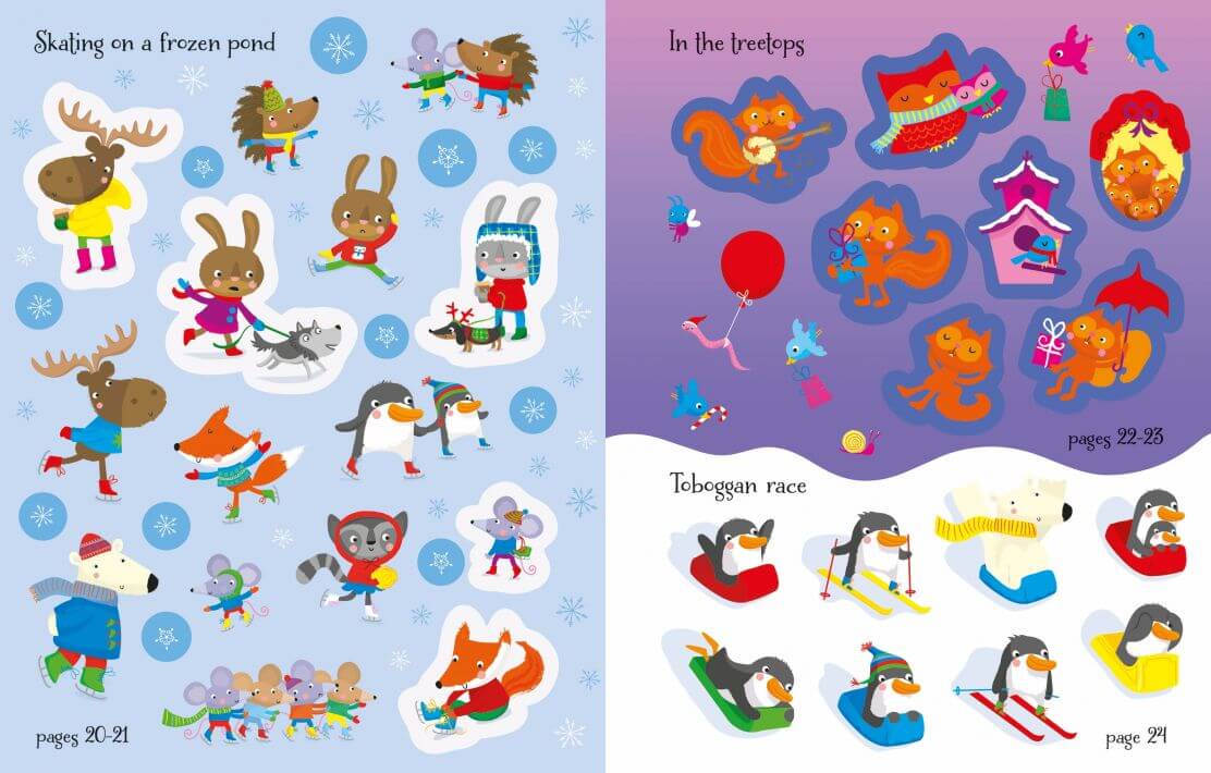 Winter Wonderland Sticker Book