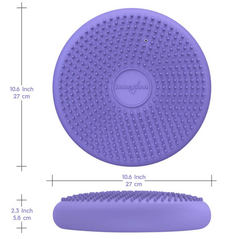 Wiggle Seat Little Sensory Cushion Purple 27cm