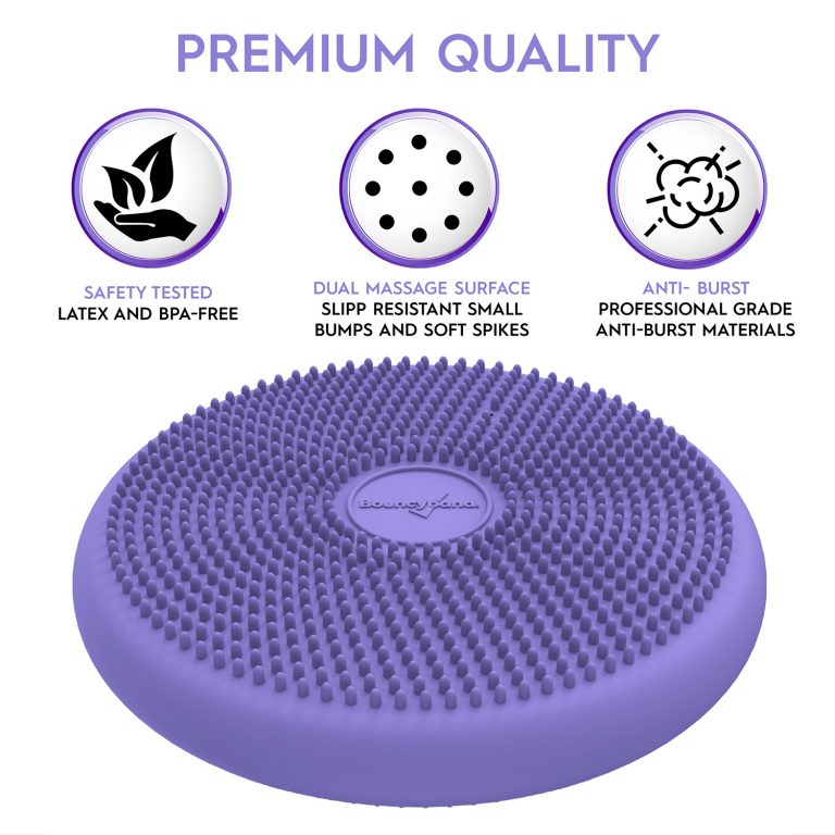 Wiggle Seat Little Sensory Cushion Purple 27cm