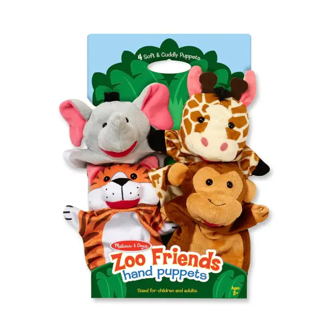 Zoo Friends Hand Puppets