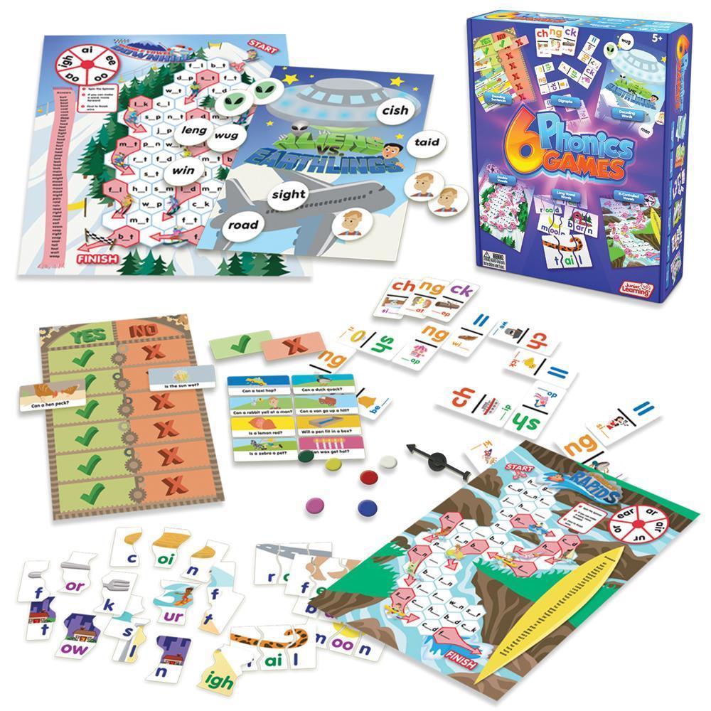 Junior Learning 6 Phonics Games