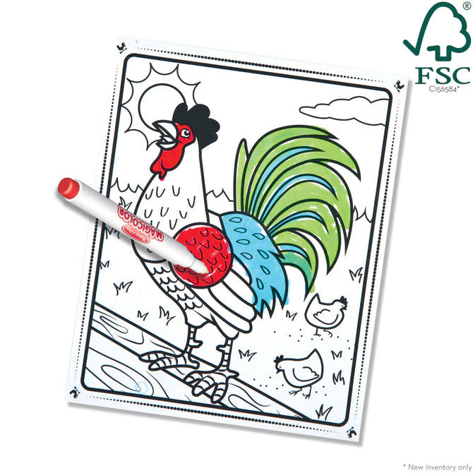 On the Go Farm Animals Coloring Pad - Melissa & Doug