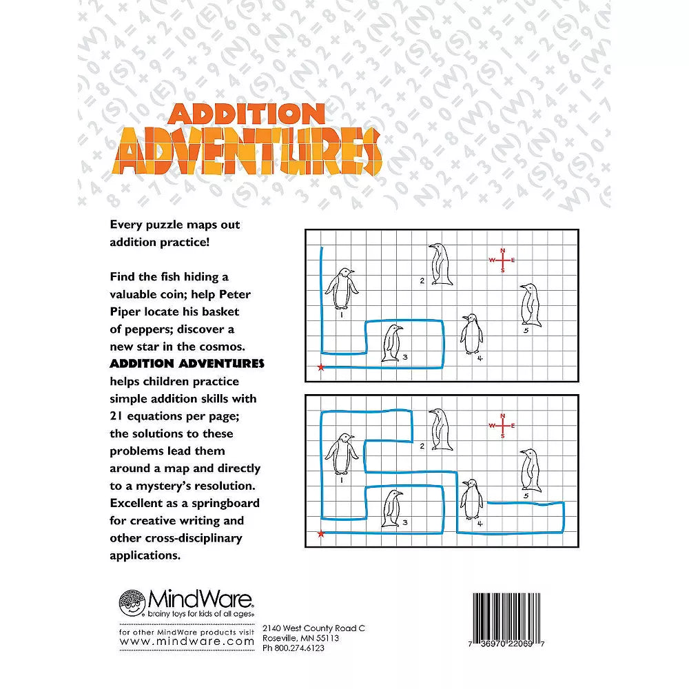 MindWare Addition Adventures - Brainteasers