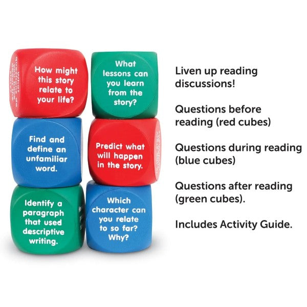 Reading Comprehension Cubes - Learning Resources