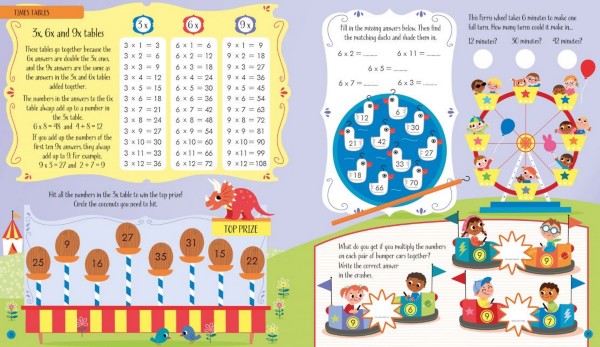 Multiplying and Dividing Activity Book