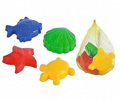 Sand Moulds Sea Creatures 4 Piece