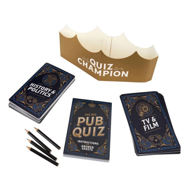 The Big Pub Quiz Fun Trivia Game Night Quiz